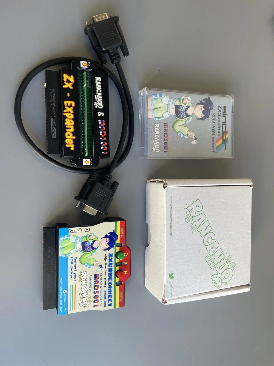 ZX-USB | USB HID Adapter for ZX Spectrum 6 ZX-USB with peripheral