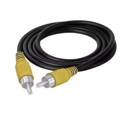 Cable de vídeo RCA macho a macho (amarillo)