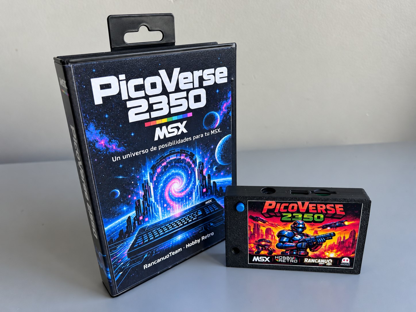 PicoVerse 2350 para MSX – Cartucho multifunción con microSD, ampliación de memoria y sonido 1 PicoVerse 2350 para MSX – Cartucho multifunción con microSD, ampliación de memoria y sonido
