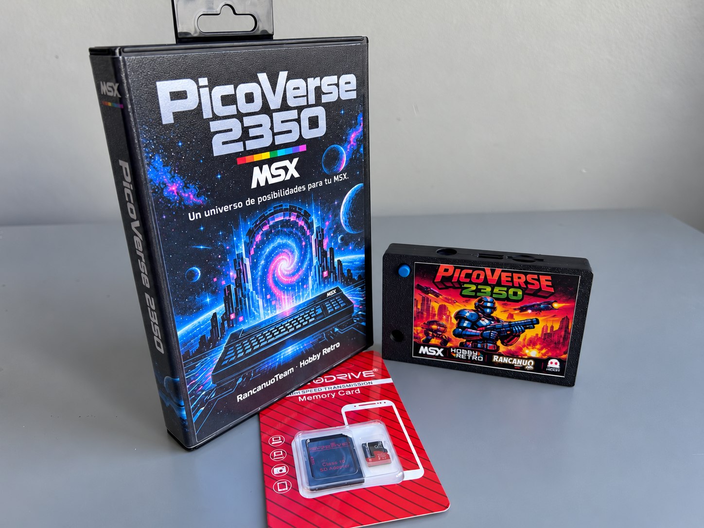 PicoVerse 2350 para MSX – Cartucho multifunción con microSD, ampliación de memoria y sonido 3 PicoVerse 2350 para MSX – Cartucho multifunción con microSD, ampliación de memoria y sonido - Imagen 3