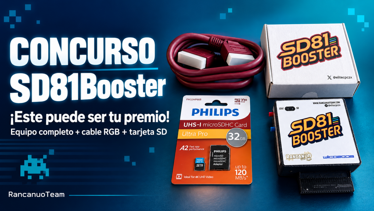 Concurso SD81Booster kit retro completo